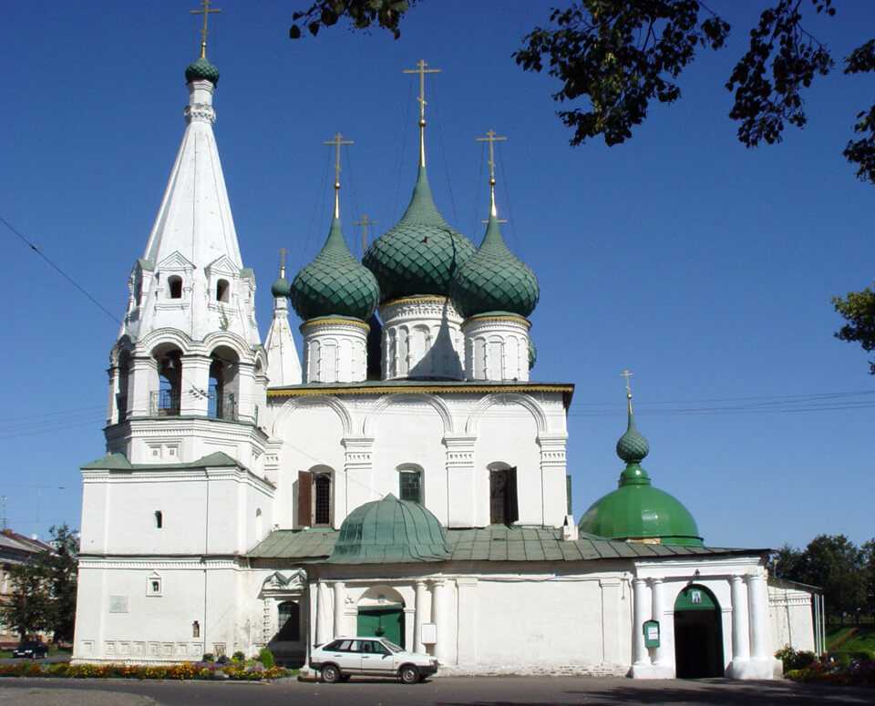 Спасо-преображенский мужской монастырь в ярославле. фото