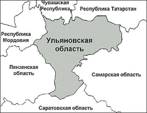 Подробная карта Ульяновска на русском языке с отмеченными достопримечательностями города. Ульяновск со спутника