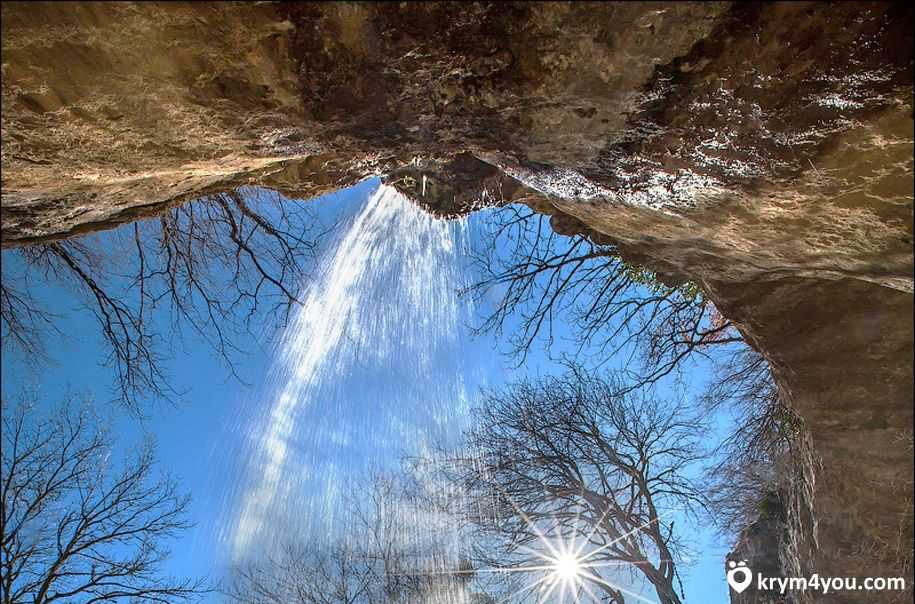 Водопад козырек в крыму: как добраться, на карте, фото, описание