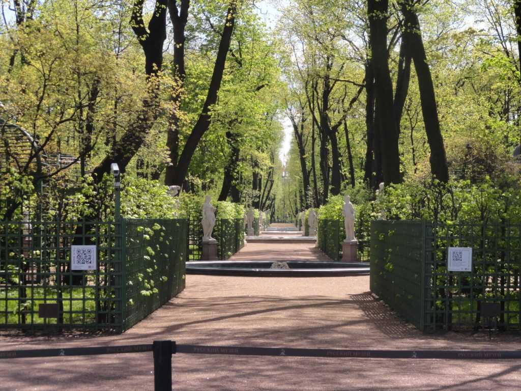 Летний сад в санкт-петербурге: возвращение в xviii век