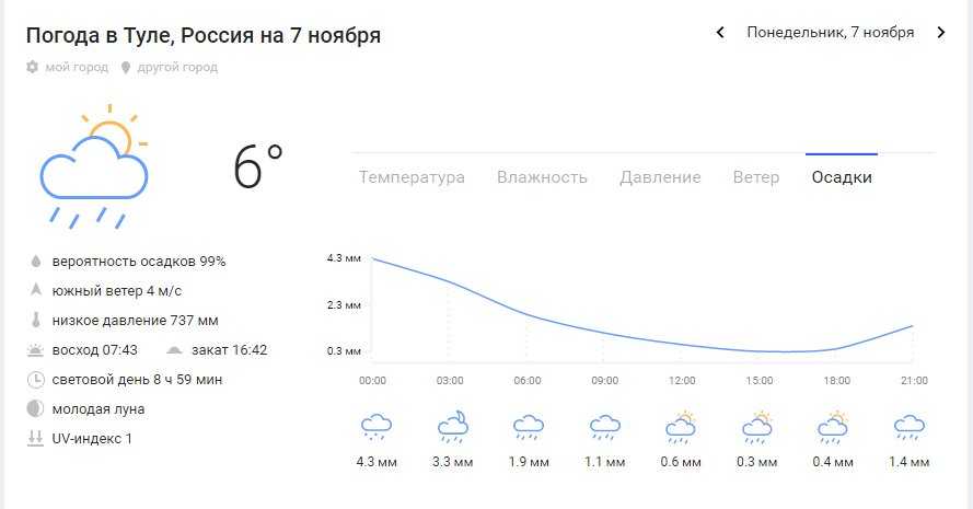 Погода новомосковск тульская область 7 дней