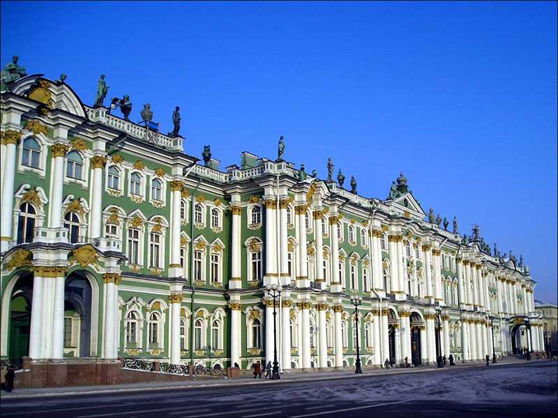 Зимний дворец санкт-петербурга или императорский дворец россии