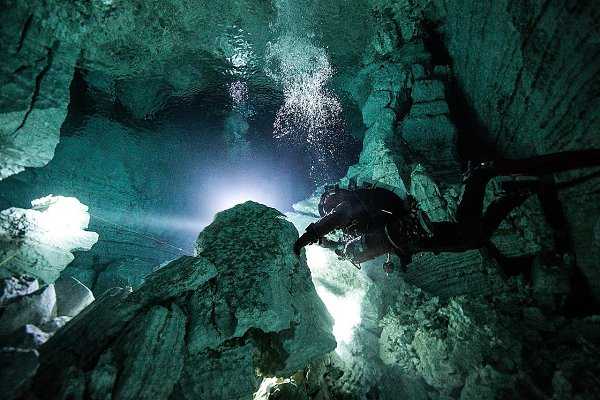 Ординская пещера на moscow dive show