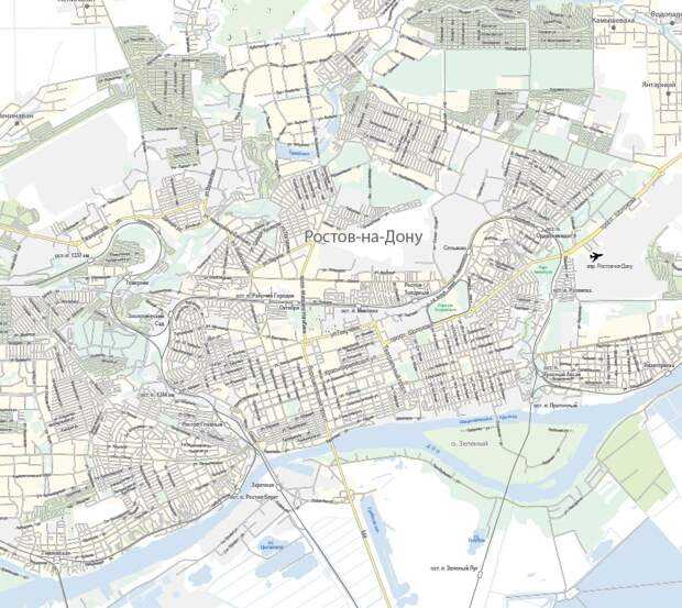 Карта ростова-на-дону подробная с улицами, номерами домов, районами. схема и спутник онлайн